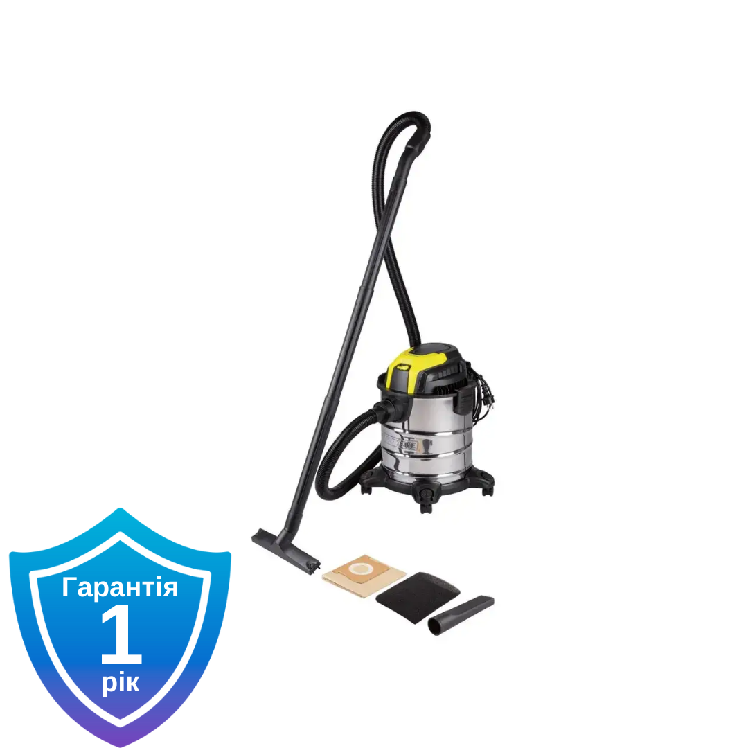 Пилосос промисловий Parkside PDW20 A1 20L 1300 Вт, фото 1