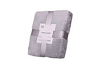 Плед ARDESTO Flannel, серый, 160х200 см