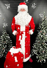 Костюм Санта Клаус/Дід Мороз карнавальний розмір – S-M