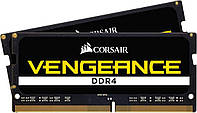 Память для ноутбуков Corsair 32 GB (2x16GB) DDR4 3000 MHz Vengeance Black (CMSX32GX4M2A3000C18)