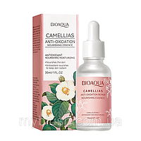 Сыворотка Bioaqua Camellias Anti-Oxidation Nourishing Essence с экстрактом камелии 30 ml