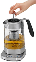 Електричний чайник PROFI COOK PC-WKS 1020G 1,7 л електрочайник-заварник скляний з регулюванням температури, фото 6