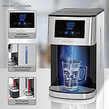 Термопот PROFICOOK PC-HWS 1145 2600 Вт 4 л з нержавіючої сталі дозатор гарячої води, фото 4