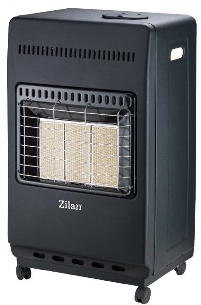 Газовий обігрівач ZILAN ZLN2830 керамічний підлоговий побутовий для дому та дачі з термостатом