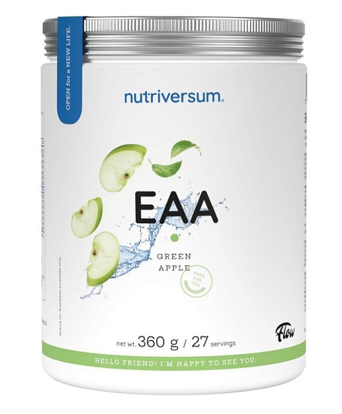 Амінокислоти Nutriversum EAA 360 грам Смак :зелене яблуко