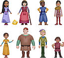 Набір із 8 рухомих міні фігурок і зірка  "Бажання"  Wish Disney Mattel, фото 2