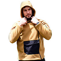 Тактична флісова толстовка Han-Wild HW021 Sand Khaki S унісекс 4 шт., фото 3