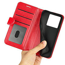 Чохол книжка Book case для ZTE blade A53 червоний, фото 6
