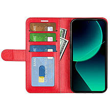 Чохол книжка Book case для ZTE blade A53 червоний, фото 5