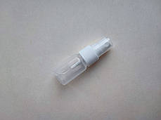 15 - 12 мл П/П напівпрозорий Поліпропілен (РР) з білим розпилювачем 20/410 пляшка, флакон пластиковий, фото 2