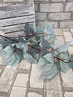 Ветка листьев декоративная новогодняя h-95 см