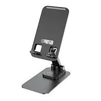 Тримач-підставка для телефона Hoco PH50 Ivey folding desktop holder Black