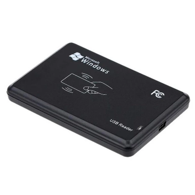 Зчитувач магнітних карт JT308,125 КГц, USB RFID зчитувач із пролистуванням