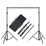 Тримач для фону, стійка ворота Prolight 2.6 x 3.0 м. Посилені з телескопічною перекладиною, фото 2