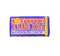 Шоколад Tony's Chocolonely Dark Milk Pretzel Toffee Chocolate чорн. з карамеллю 180г Німеччина