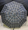 Зонт от дождя 9 спиц "анти ветер" клетка шотландка, фото 2