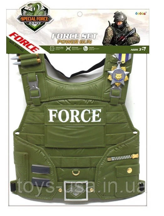 Ігровий жилет військового "Force" арт. 34640, фото 1