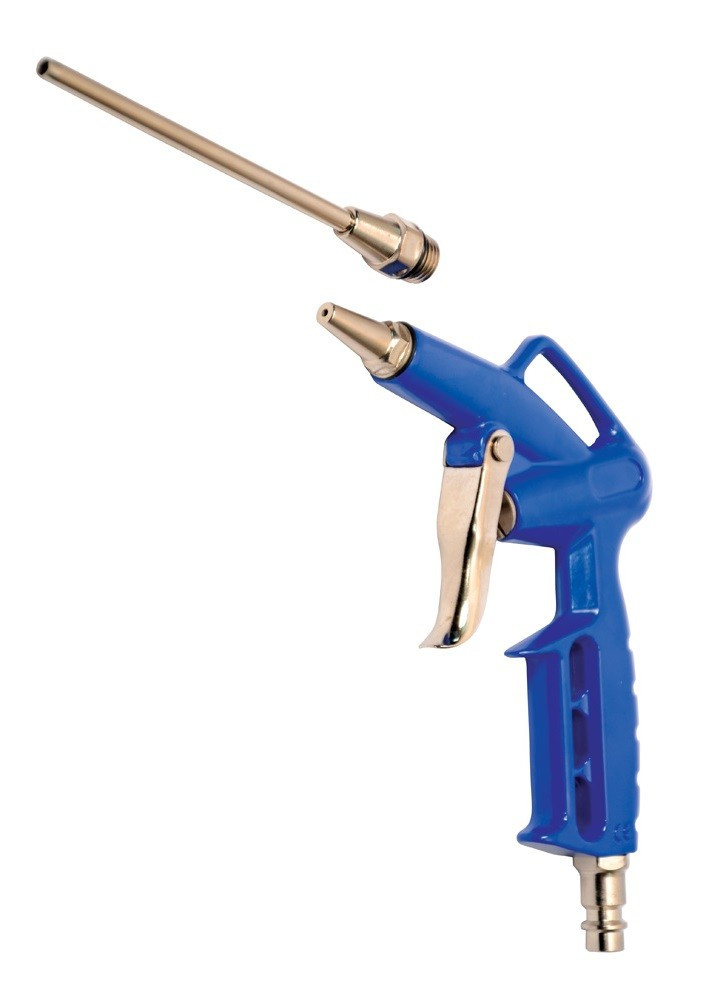 Пневмопистолет продувальний MASTERTOOL ha2 мм 2-6 бар + носик 120 мм 81-8741, фото 1