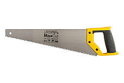 Ножівка столярна MASTERTOOL 400 мм 4TPI MAX CUT гартований зуб 2-D заточування полірована 14-2640