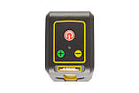 Рівень лазерний MASTERTOOL 15 м ±0.3 мм/м 2 головки H/V/H+V H130°/V130° ±4° RED/635 нм клас II IP54 ААх4, фото 4