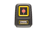 Рівень лазерний MASTERTOOL 15 м ±0.3 мм/м H110°/V110° ±4° RED/635 нм клас II IP54 ААх2 сумка 30-1900, фото 4