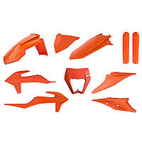 Комплект пластика Polisport на KTM EXC/EXC-F "20-"23, оранжевый