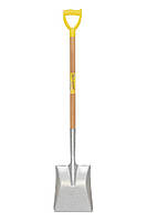 Лопата совкова з черенком та ручкою 225*275*490мм L-1200мм молоткова покраска MASTERTOOL 14-6269