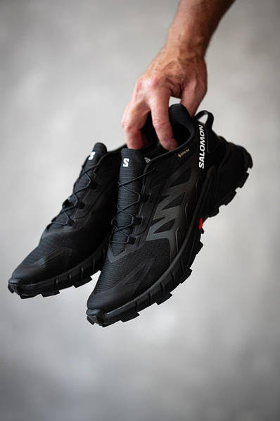 Salomon all cheap black shoes