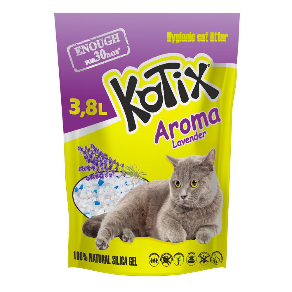 Наповнювач д/туалету KOTIX 3,8л Lavender