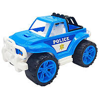Игрушечный джип Полиция 3558TXK с открытым кузовом (Голубой)