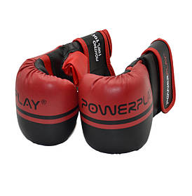 Снарядні рукавиці PowerPlay 3025 Чорно-Червоні L