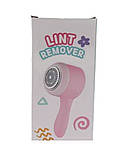 Машинка для стрижки катишків Lint Remover 668 акумуляторна 3 Вт Бірюзовий, фото 4