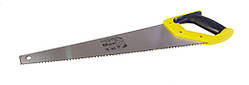 Ножовка столярна MASTERTOOL 450 мм 7TPI MAX CUT калійний зуб 3-D заточка повзена 14-2045