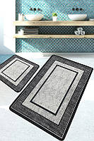 Набір килимків для ванної кімнати Chilai Home PATRA 60*100+50*60