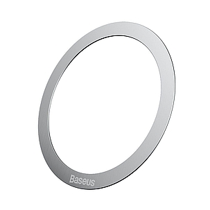 Пластина для MagSafe Baseus Halo Series Magnetic Metal Ring 2pcs/pack PCCH000012 Silver, фото 3
