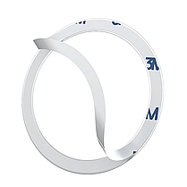Пластина для MagSafe Baseus Halo Series Magnetic Metal Ring 2pcs/pack PCCH000012 Silver, фото 4
