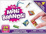 Адвент Календар Міні фігурки продукти 2023 рік 24 фігурки ZURU, фото 3