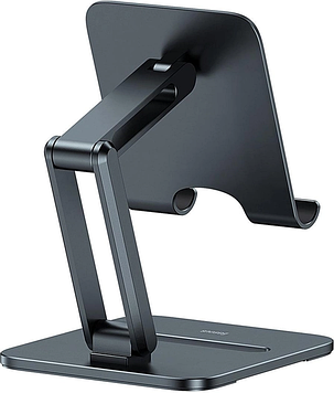 Підставка Baseus Desktop Biaxial Foldable Metal Stand for Tablets LUSZ000113 Grey, фото 3