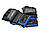 Рукавиці для MMA PowerPlay 3058 Чорно-Сині S, фото 10