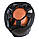 Боксерський шолом тренувальний PowerPlay 3067 з бампером PU + Amara Чорний M, фото 5