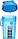 Шейкер спортивний SmartShake Slim 500ml Neon Blue (Original), фото 5