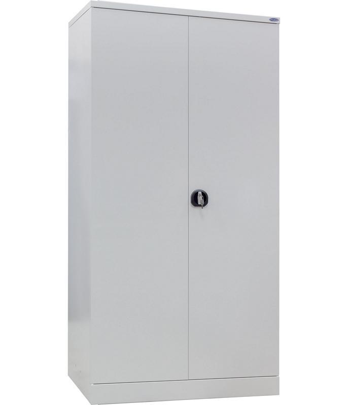 Шкаф гардеробный офисный 1970х1000х455 мм 2 двери, 4 полки УМ (ID ...