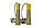 Скакалка PowerPlay 4206 Jump Rope PRO+ Сіро-жовта (2,75m.), фото 2
