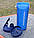 Шейкер спортивний Smartshake Lite 1000ml Glossy-Navy Blue, фото 5