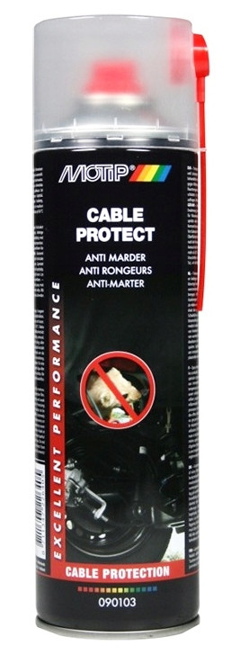 Засіб для захисту від гризунів Motip Cable Protect (аерозоль 500 мл.) 090103