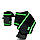 Кистьові бинти MadMax MFA-298 Wrist Wraps 18" Black/Green (пара), фото 5