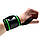 Кистьові бинти MadMax MFA-298 Wrist Wraps 18" Black/Green (пара), фото 9