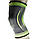 Компресійний наколінник MadMax MFA-284 3D Compressive knee support Dark grey/Neon green S, фото 8