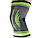 Компресійний наколінник MadMax MFA-284 3D Compressive knee support Dark grey/Neon green S, фото 10