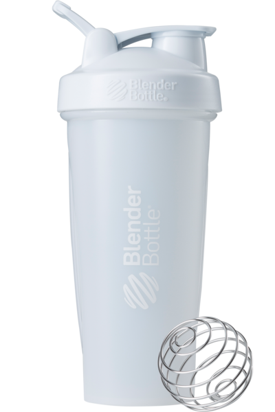 Шейкер спортивний BlenderBottle Classic Loop 28oz/820ml White, фото 1